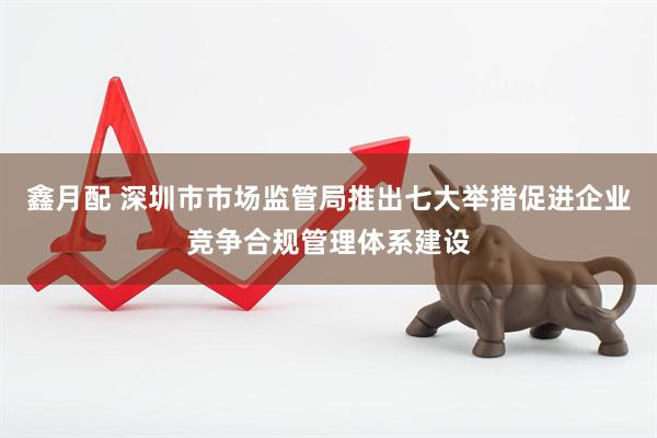 鑫月配 深圳市市场监管局推出七大举措促进企业竞争合规管理体系建设