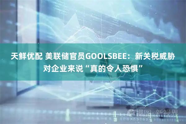 天鲜优配 美联储官员GOOLSBEE：新关税威胁对企业来说“真的令人恐惧”