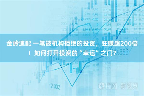 金岭速配 一笔被机构拒绝的投资,狂赚超200倍!如何打开投资的“幸运”之门?